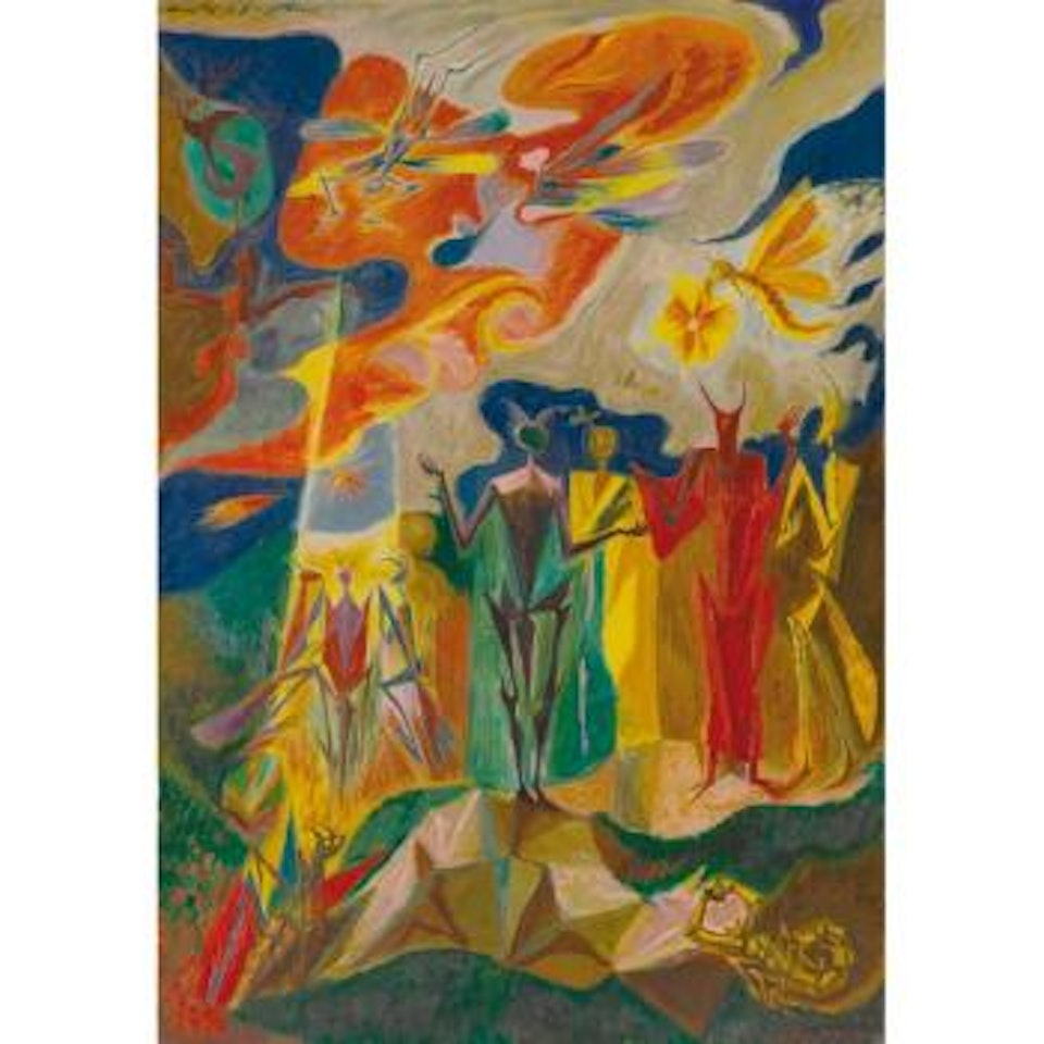Les Magiciens by André Masson