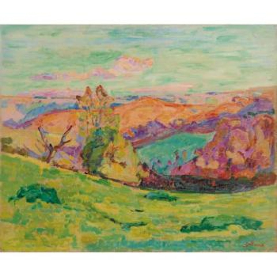 Vue Du Puy Barriou, Creuse by Armand Guillaumin