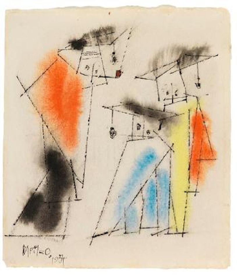 Ohne Titel (Graduation) by Lyonel Feininger