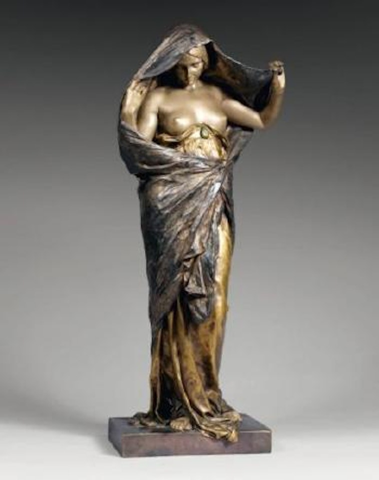 La nature se dévoilant devant la science by Louis-Ernest Barrias