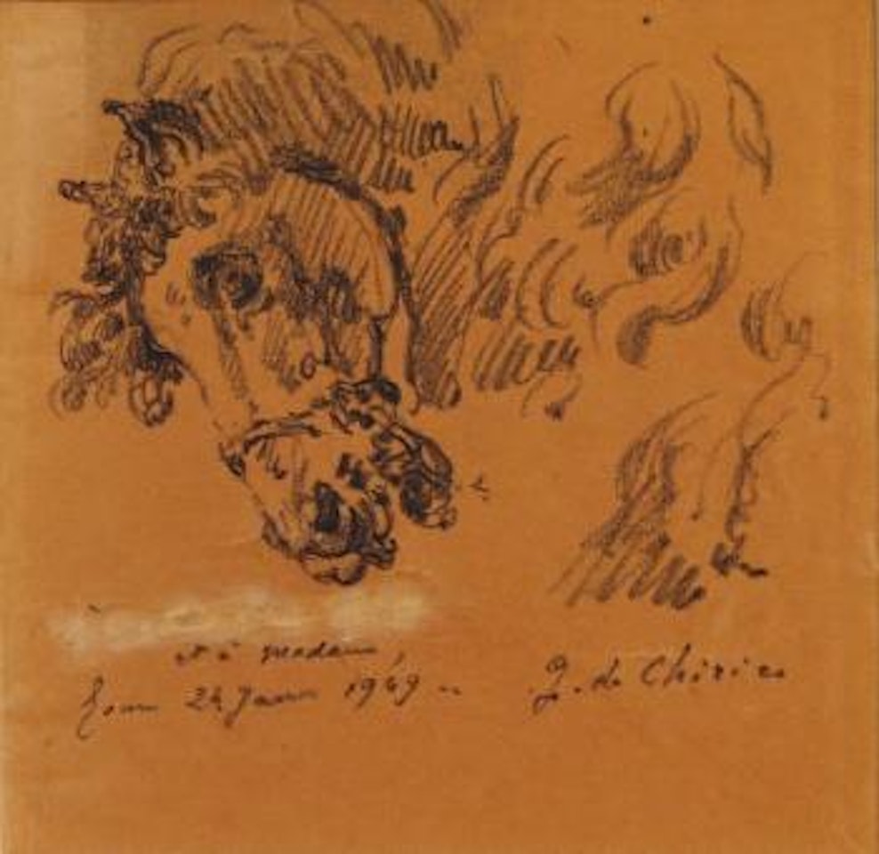 Tête de cheval by Giorgio de Chirico