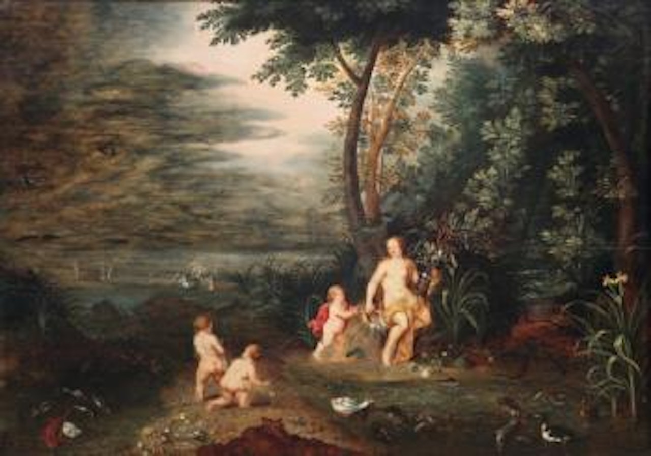 Allégorie de l'eau by Hendrik van Balen by Jan Brueghel the Younger