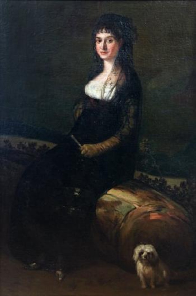 Portrait de Joaquina Candado (1769 - avant 1819) by Francisco Jose de Goya y Lucientes by Spanish School