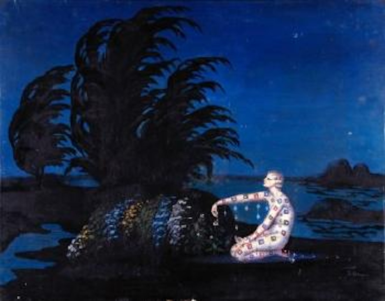 Scène fantastique by Boleslas Biegas