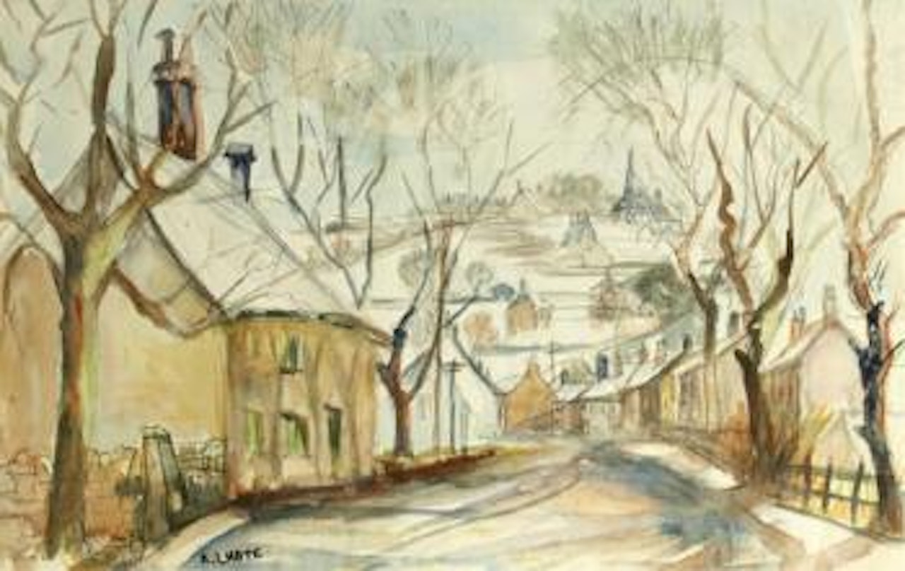 Village in winter by André Lhote