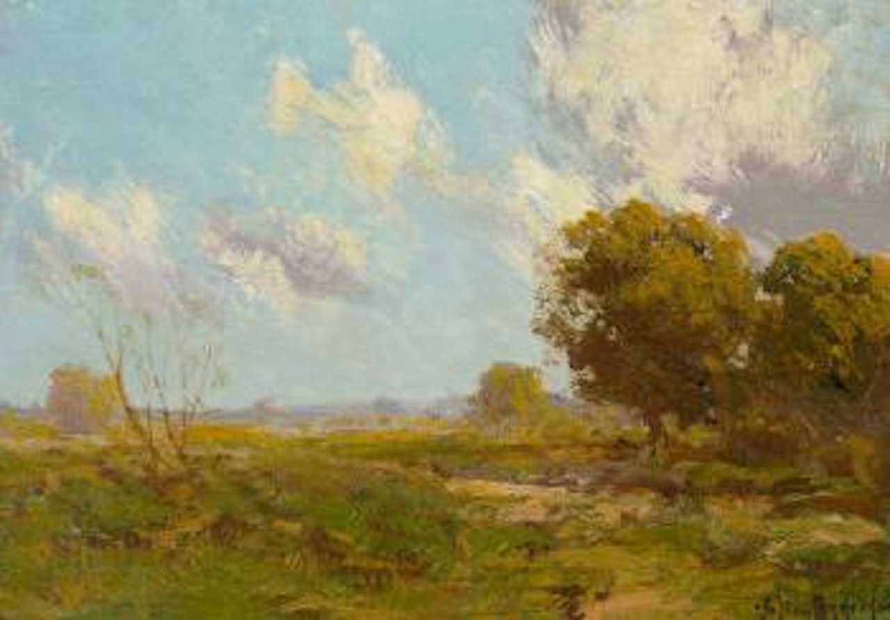 Late afternoon by Julian Onderdonk