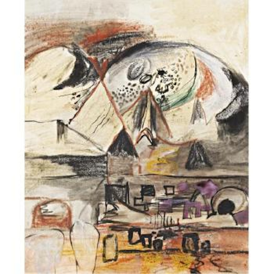Landscape With Rocks by Graham Sutherland