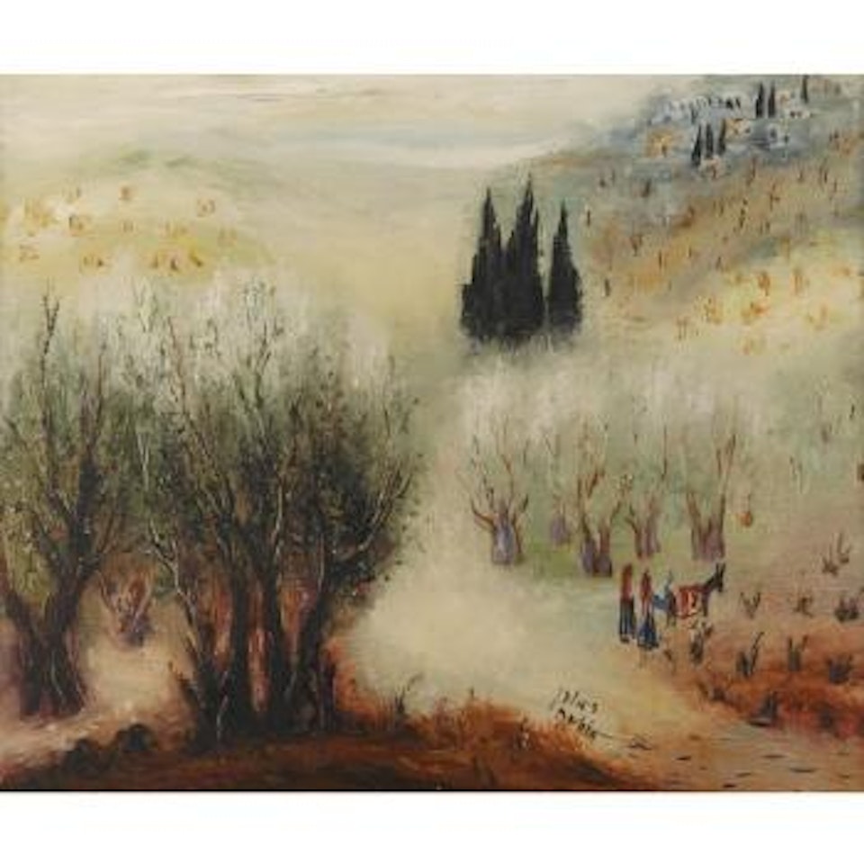 Landscape In Galilee by Reuven Rubin