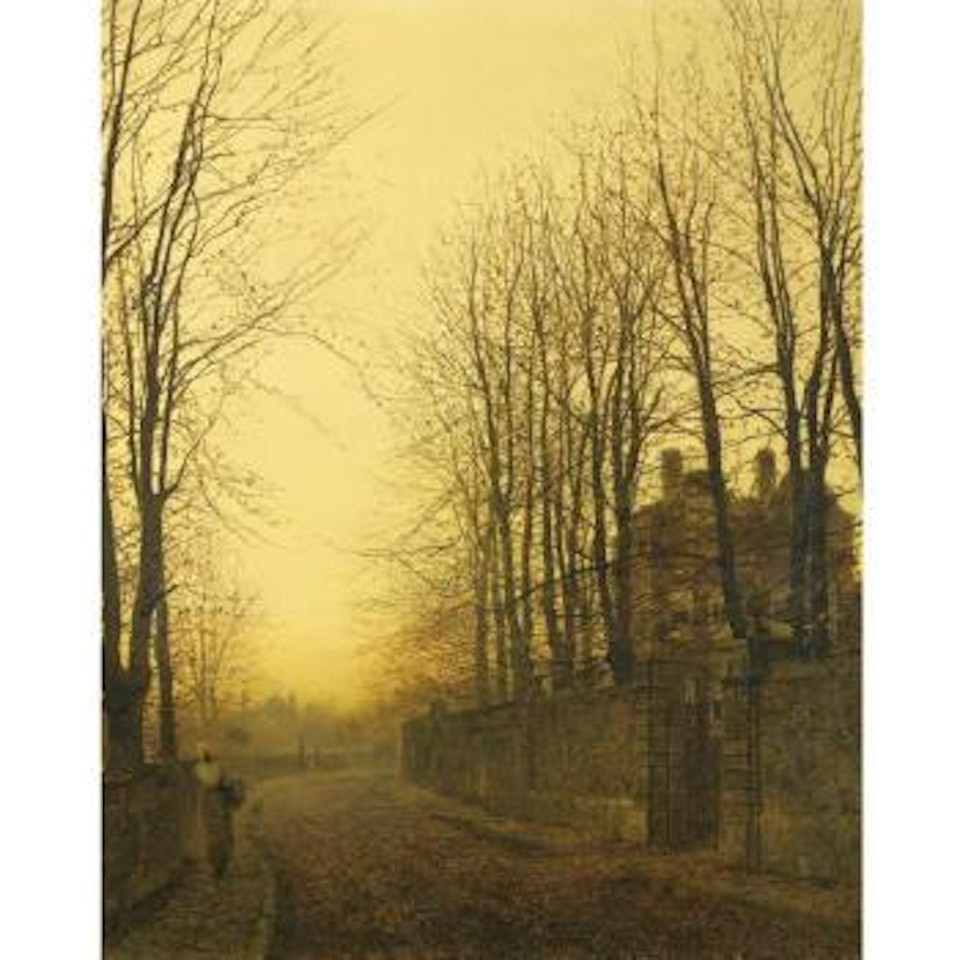 Late Autumn by John Atkinson Grimshaw