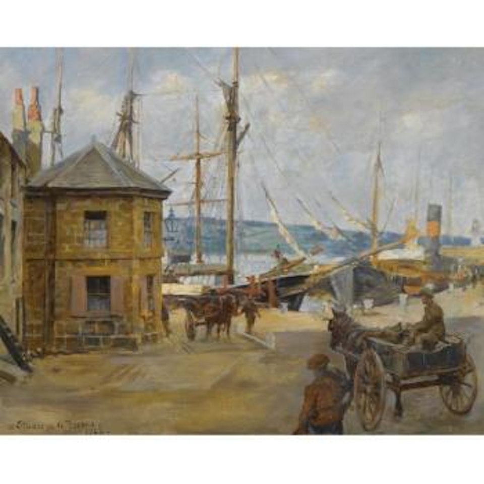 The Old Weighing House, Penzance by Stanhope Alexander Forbes