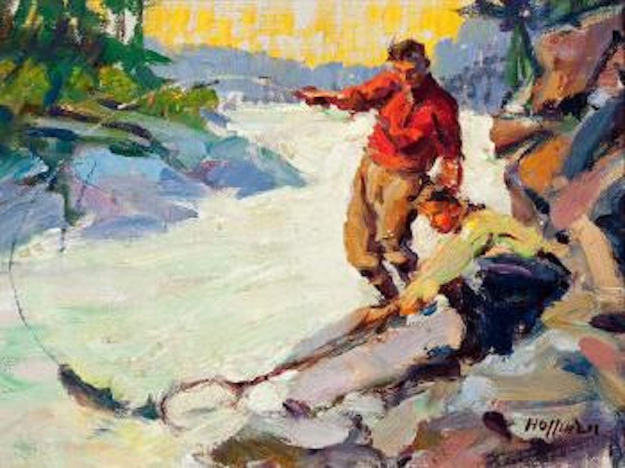 Rogue River fishing by Frank B. Hoffman