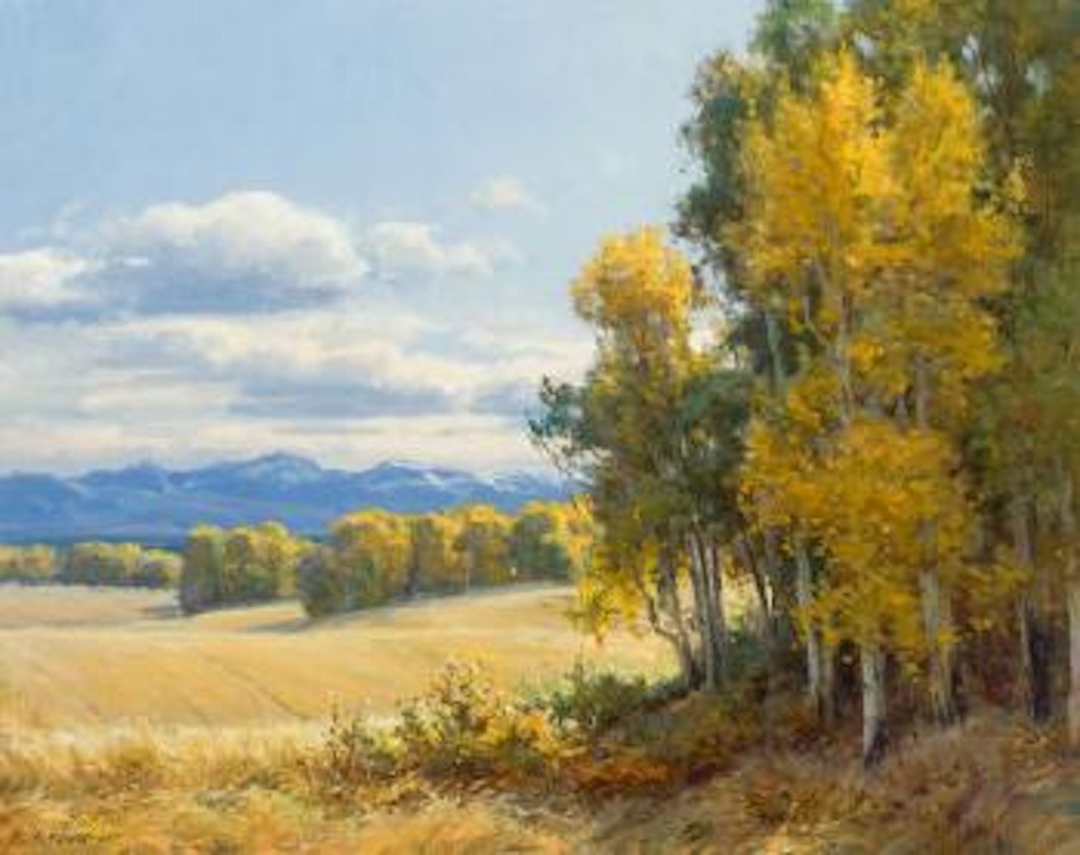 Wheat fields by Clyde Aspevig