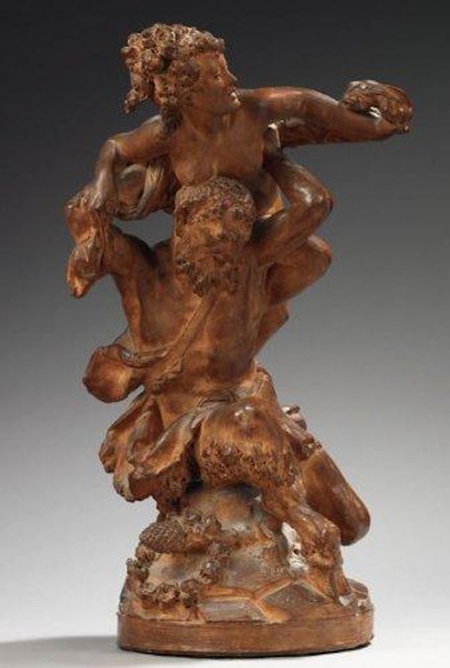 Un faune enlevant une nymphe by Albert-Ernest Carrier-Belleuse