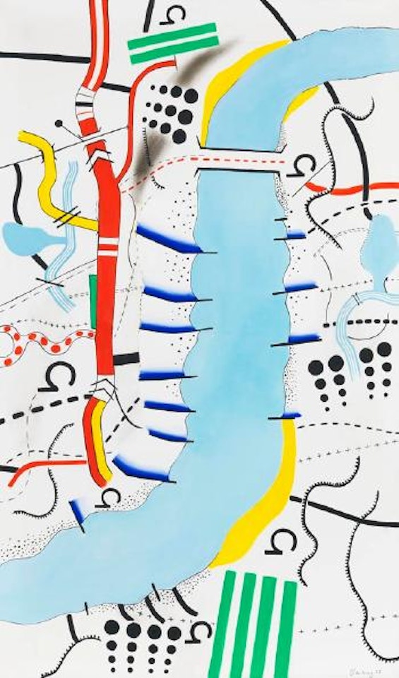 Nr. 19/66 (Rhein) by Peter Bruning