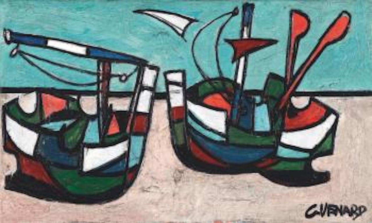 Les barques by Claude Venard