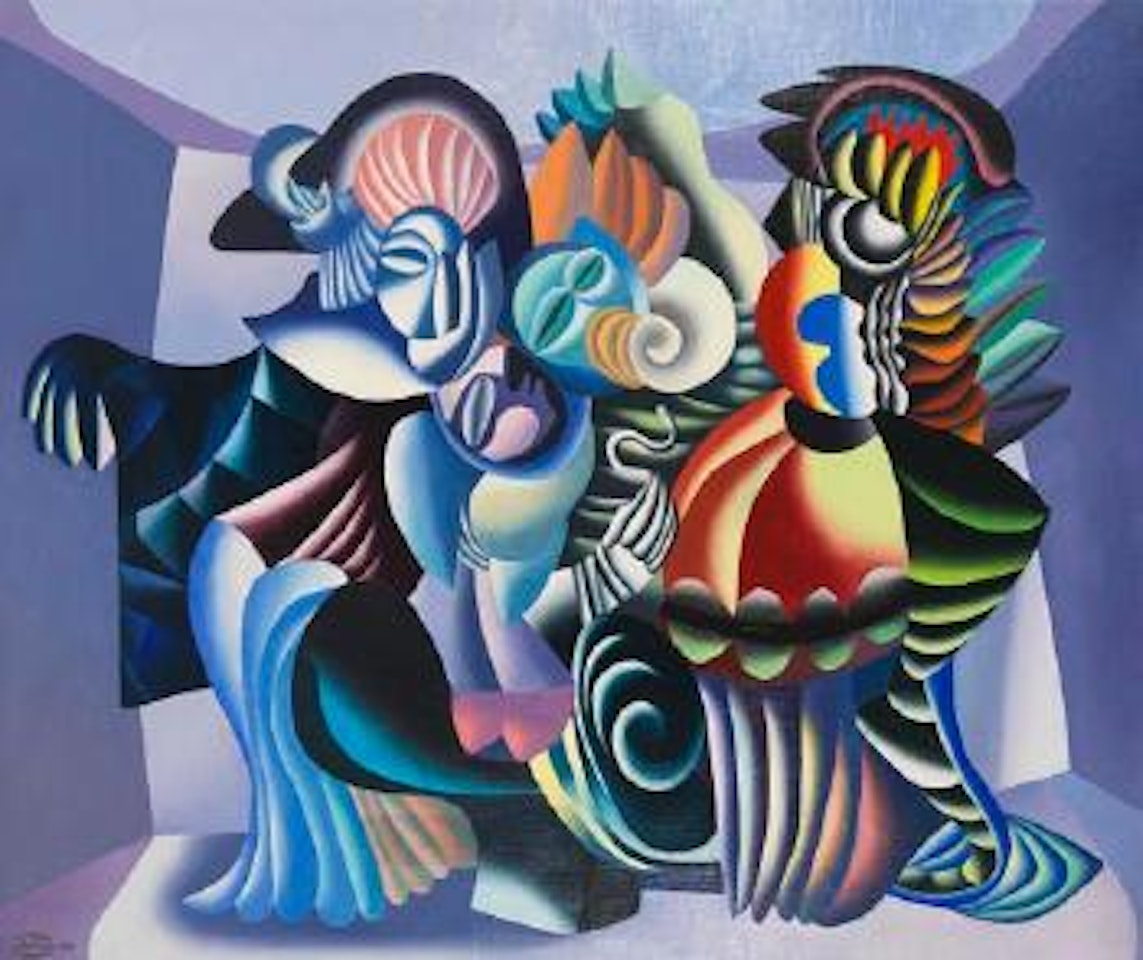 Maskerade by Johann Georg Müller