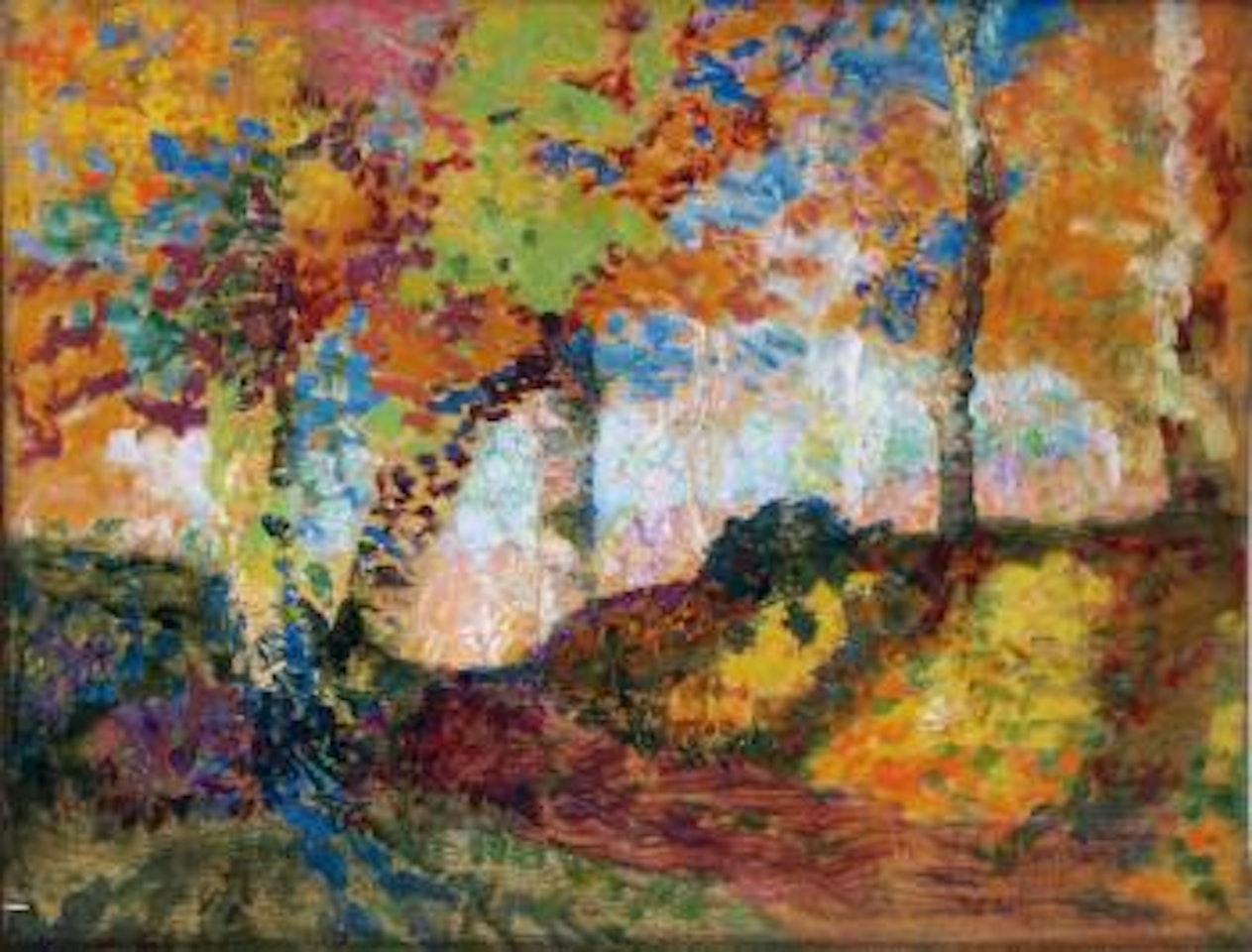 Sous-bois en Automne by Victor Charreton