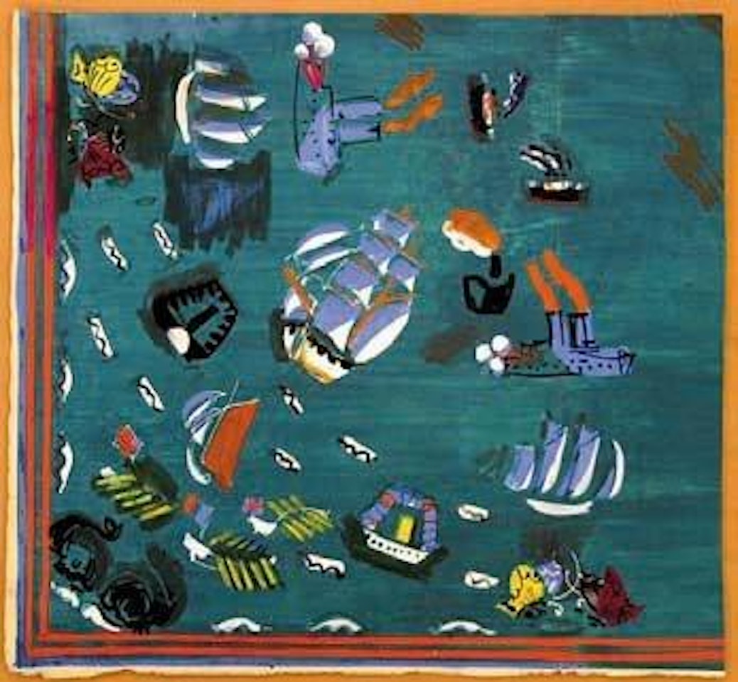 Les bateaux by Raoul Dufy