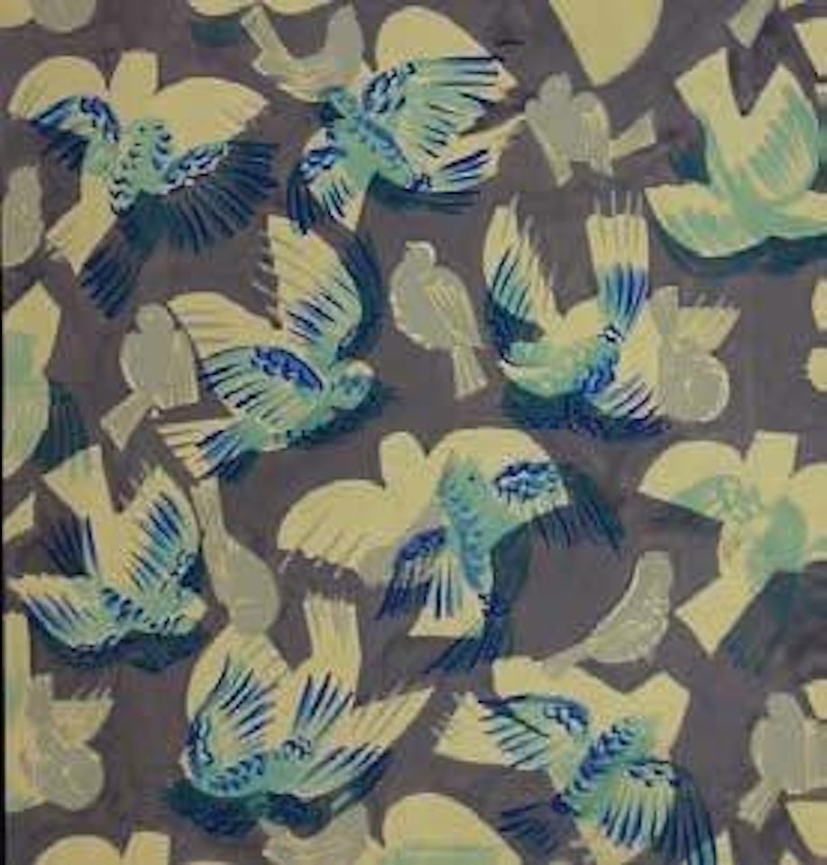 Les oiseaux bleus by Raoul Dufy