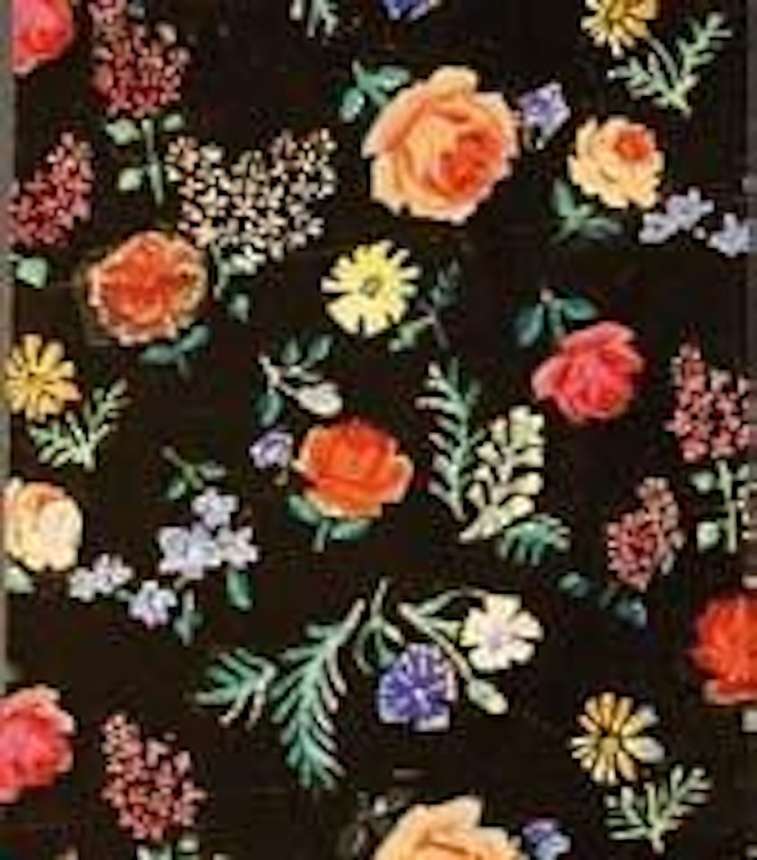 Roses, fleurs et fougères by Raoul Dufy