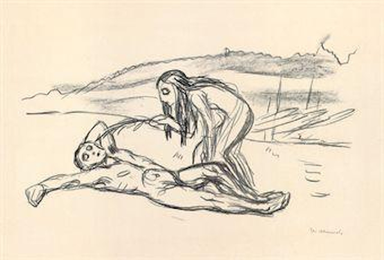 Alfa und Omega, from Alfa und Omega (Sch. 310; W. 340) by Edvard Munch