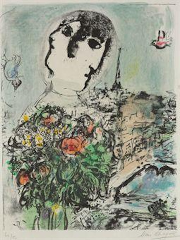 Le Fleuve (M. 586) by Marc Chagall