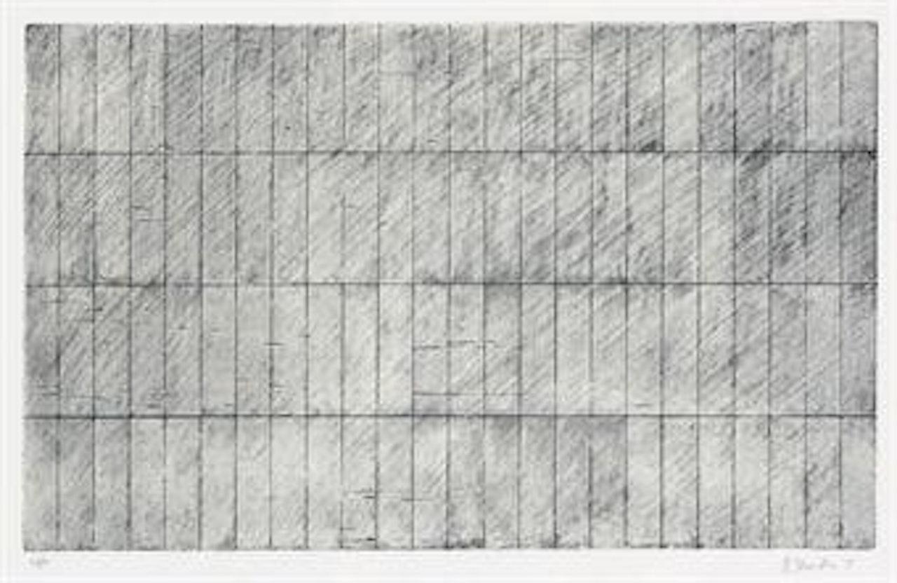 Grid II (Lewison 18) by Brice Marden