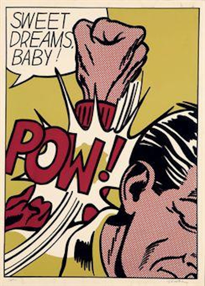 Sweet Dreams Baby!, from 11 Pop Artists Volume III (Corlett 39) by Roy Lichtenstein