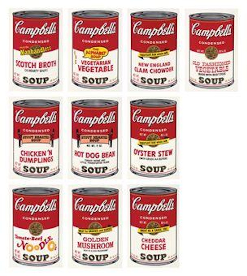 Campbell's Soup II (F. & S. II.54-63) by Andy Warhol