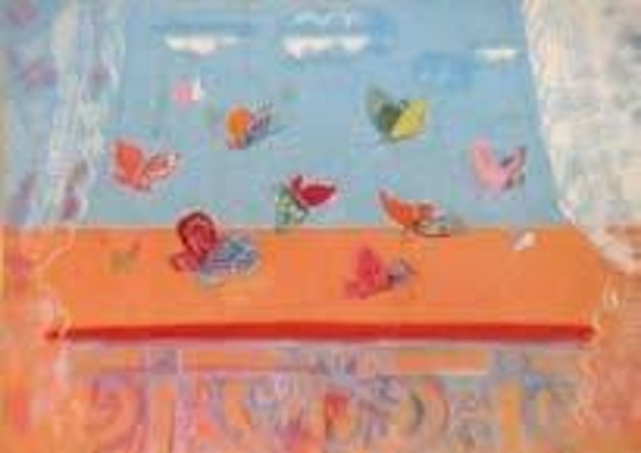 La balustrade aux papillons by Raoul Dufy
