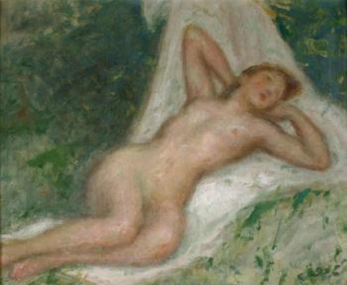 Nu allongé by Georges d’Espagnat