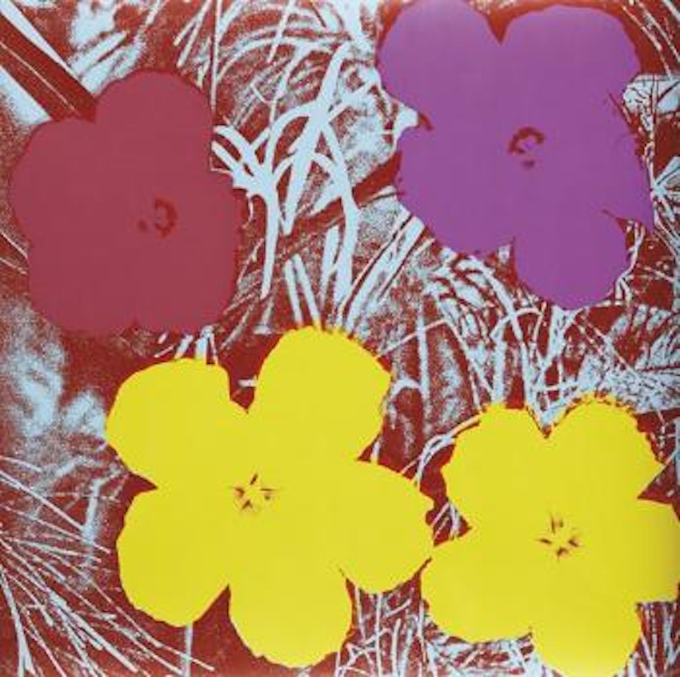 Flowers by Andy Warhol