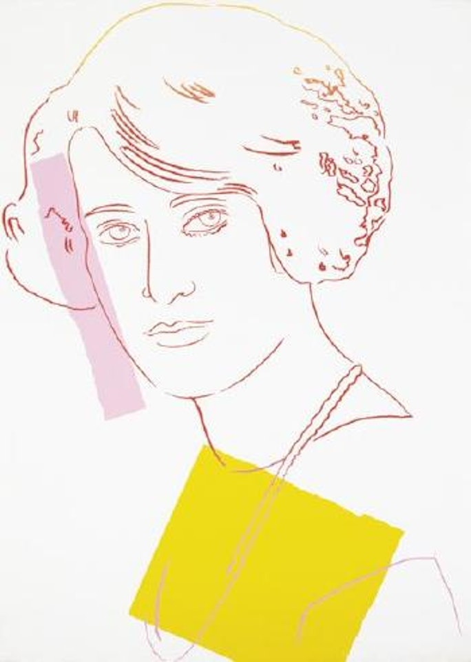 Hallie Mae Frowick [Halston's mother] by Andy Warhol