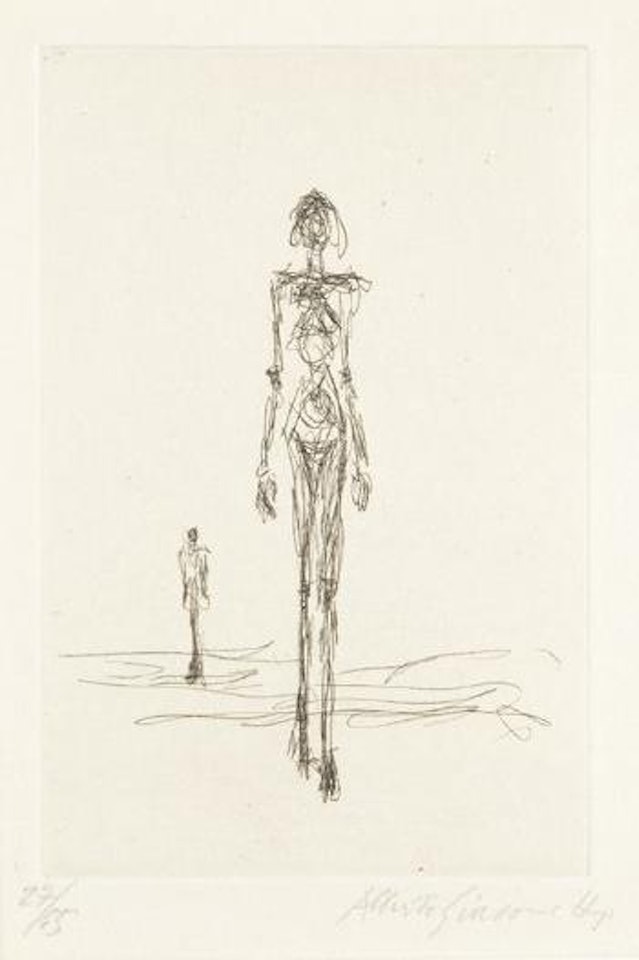 Untitled, from L'Epervier by Alberto Giacometti