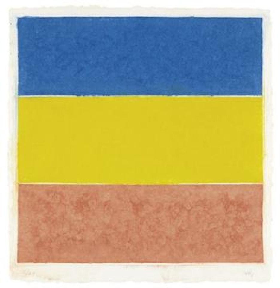 Colored Paper Image XVI by Ellsworth Kelly
