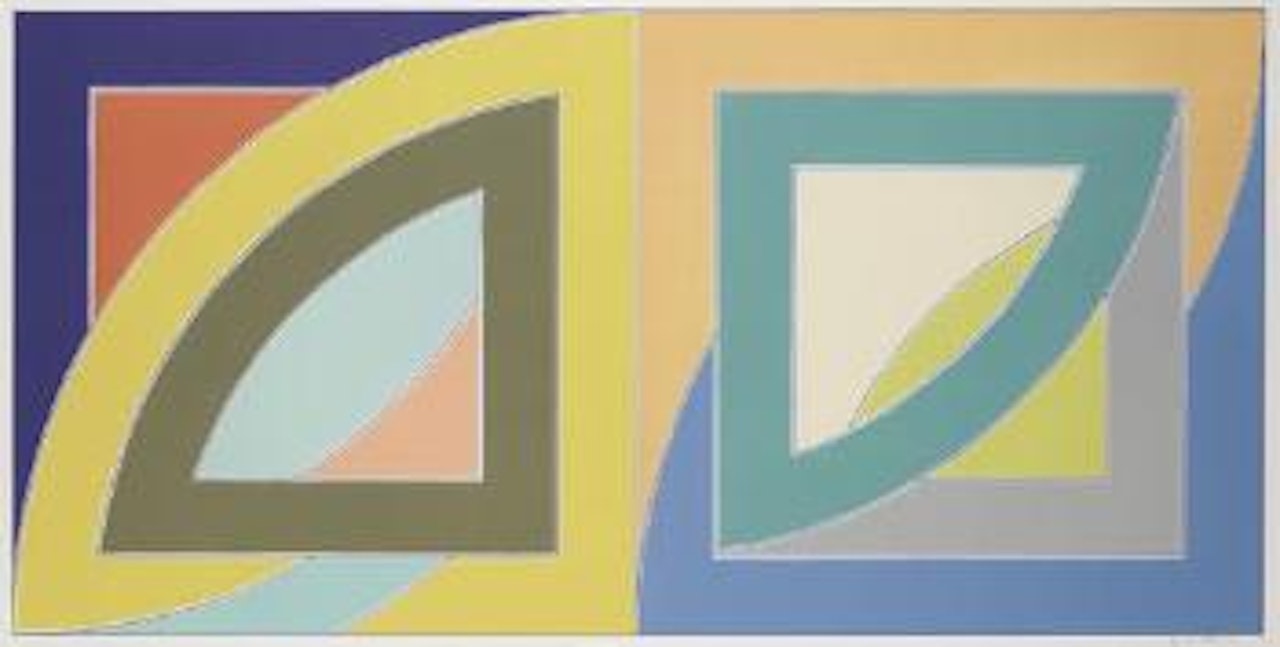 Newfoundland series: Port aux Basques by Frank Stella