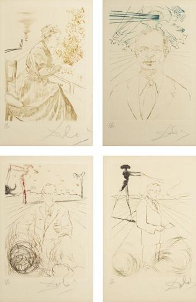 Médecine et Science portfolio by Salvador Dali
