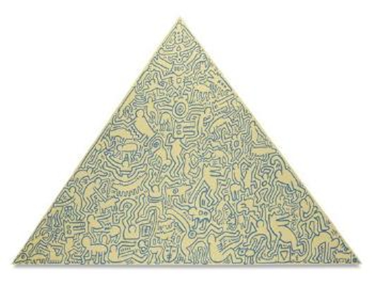 Pyramid by Keith Haring