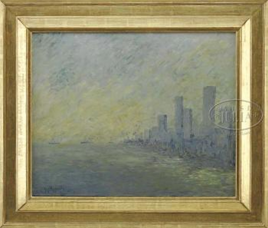 New York skyline by Guy Carleton Wiggins