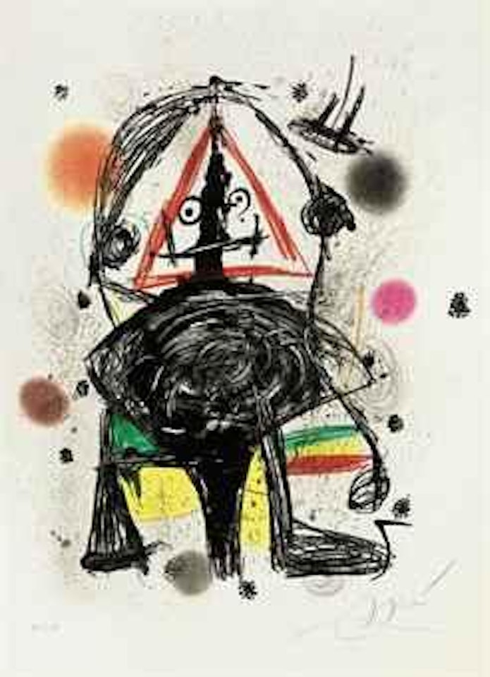 Le Volage (Mourlot 1269) by Joan Miró