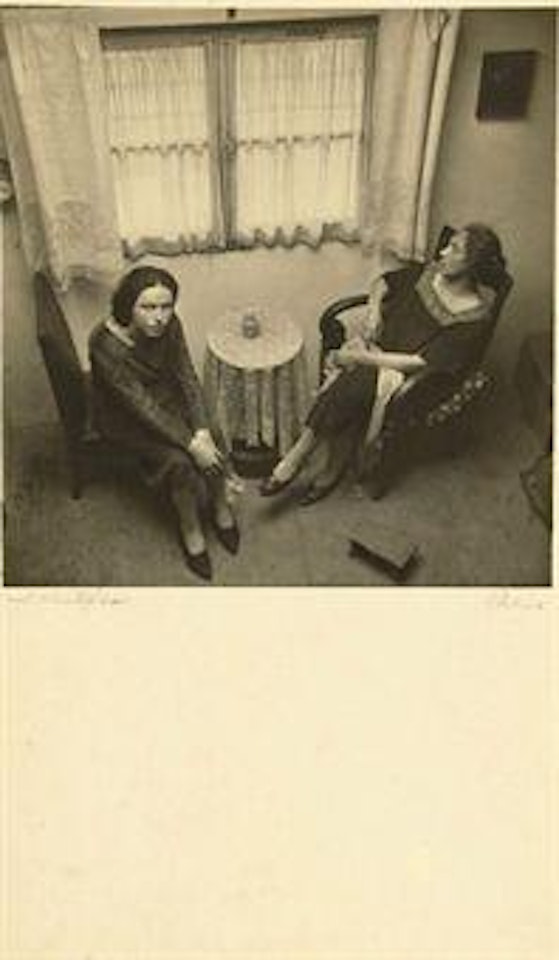 Eva and Ilka Révai, Paris by André Kertész