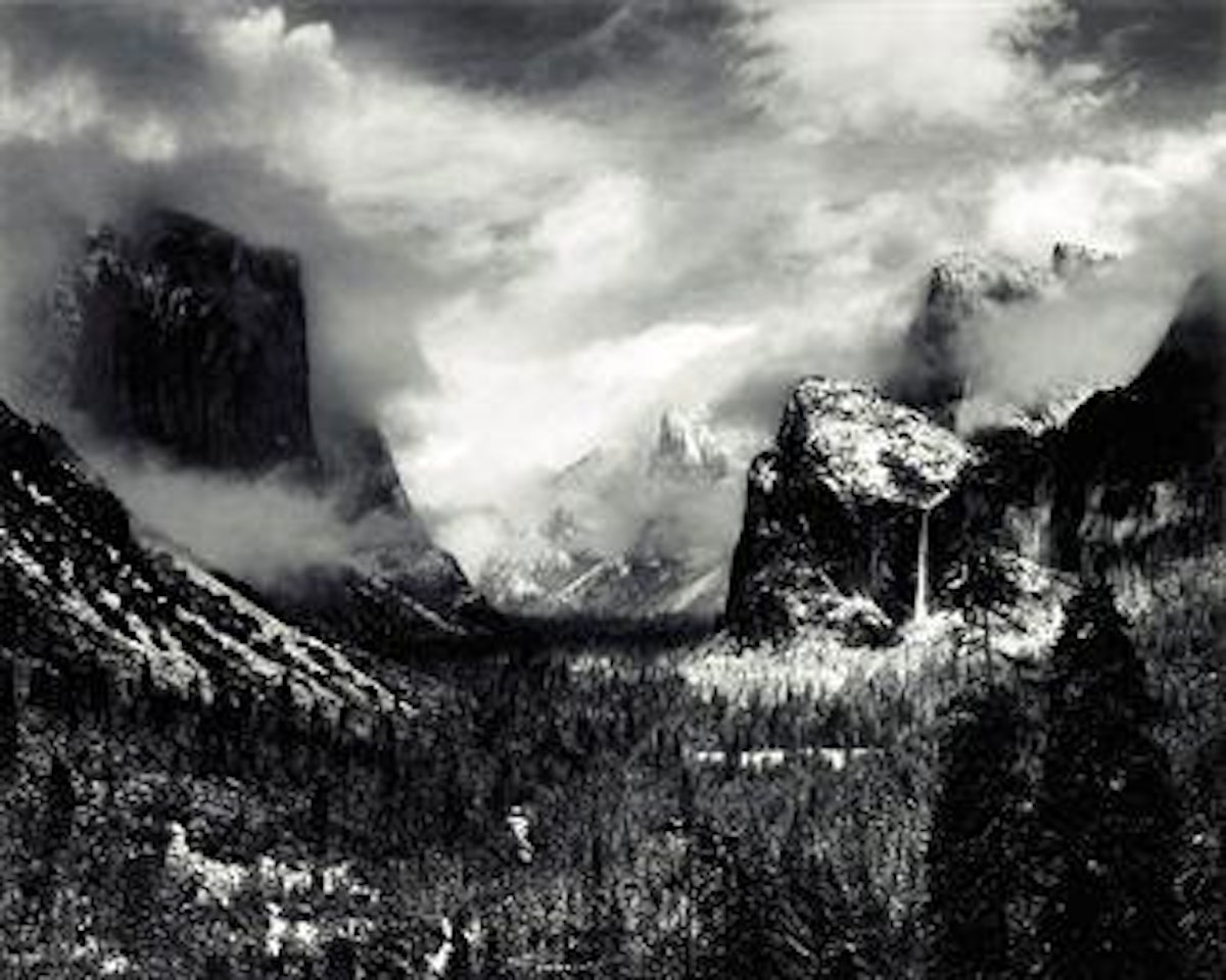Clearing Winter Storm, Yosemite Valley, California by Ansel Adams