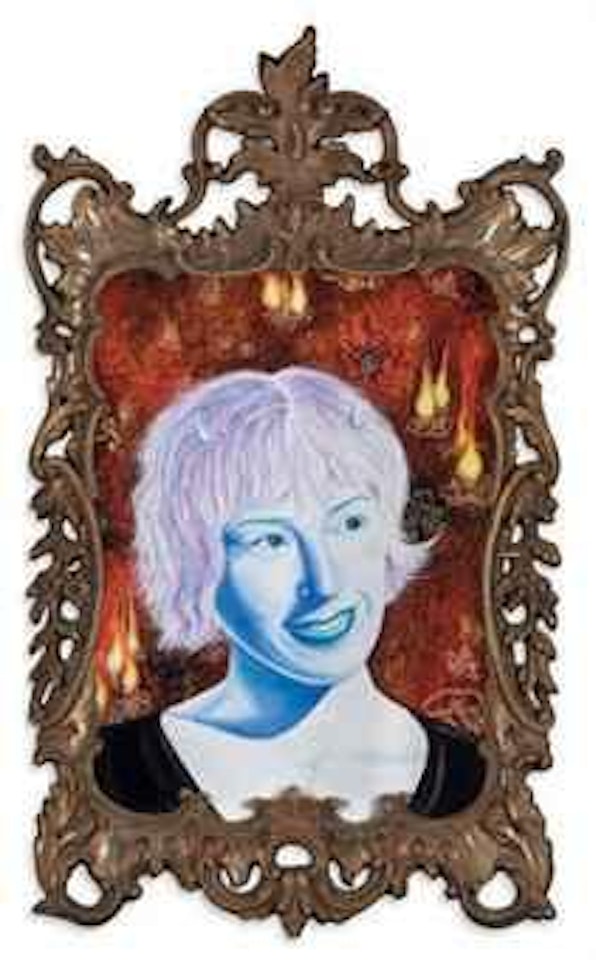 Angel in Hell (Cindy Sherman) by Kenny Scharf