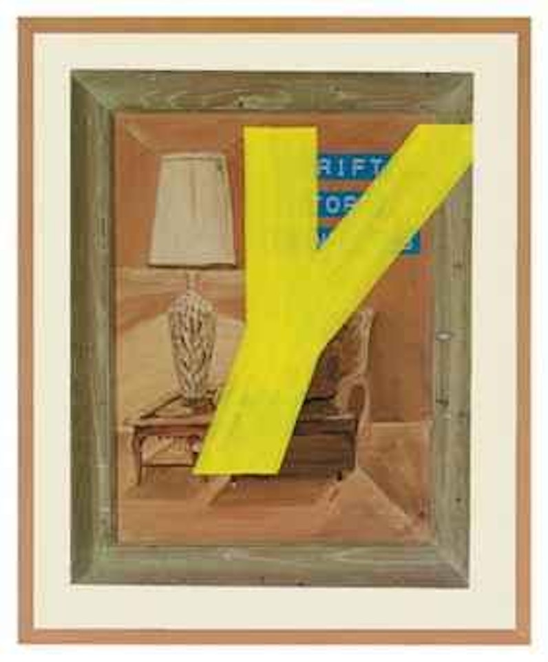 VOWEL #73 (O); VOWEL #77 (E); VOWEL #79 (Y) by Ed Ruscha