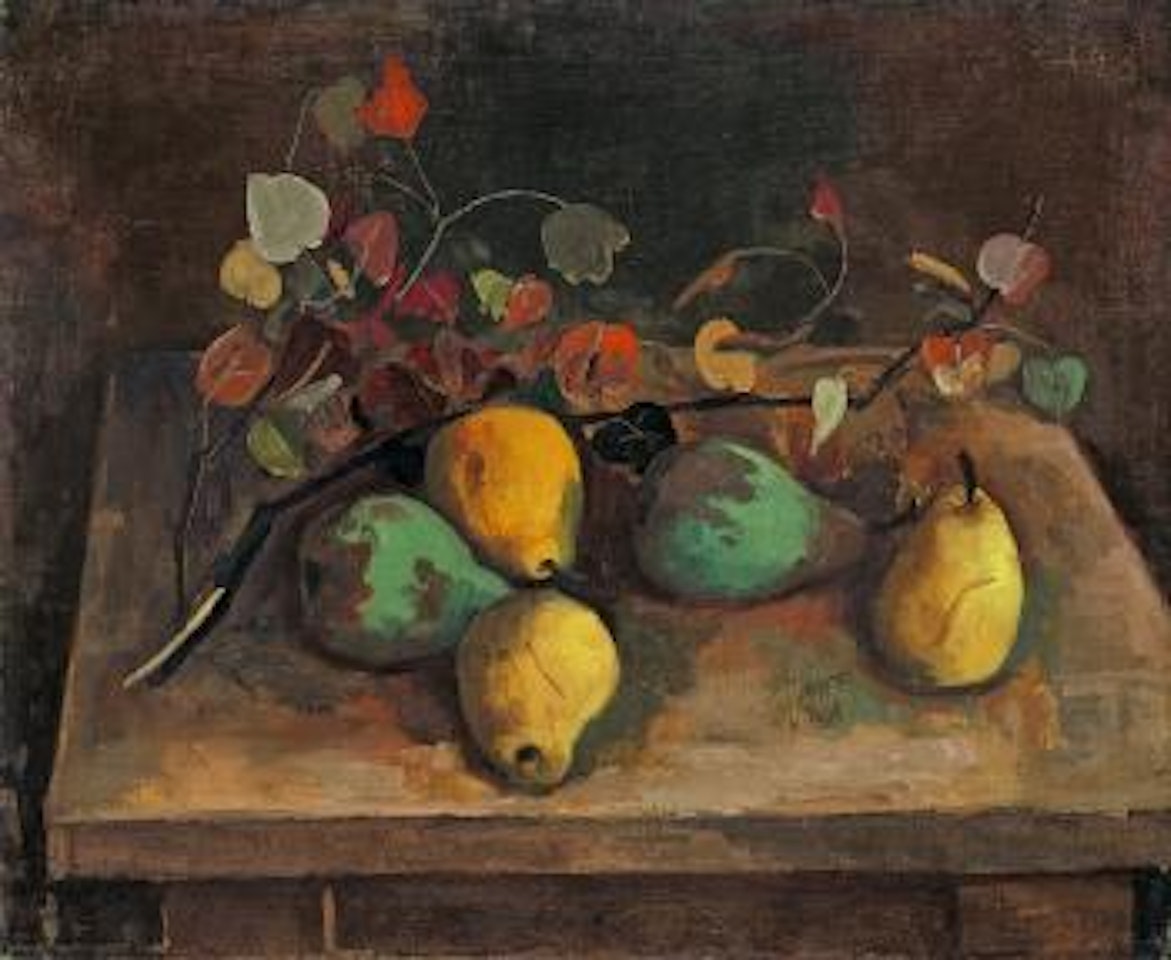 Birnenstilleben by Karl Hofer