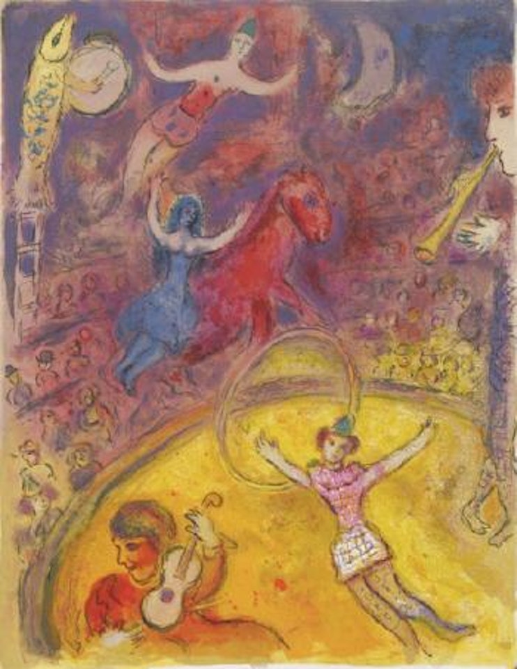 Le Cirque by Marc Chagall