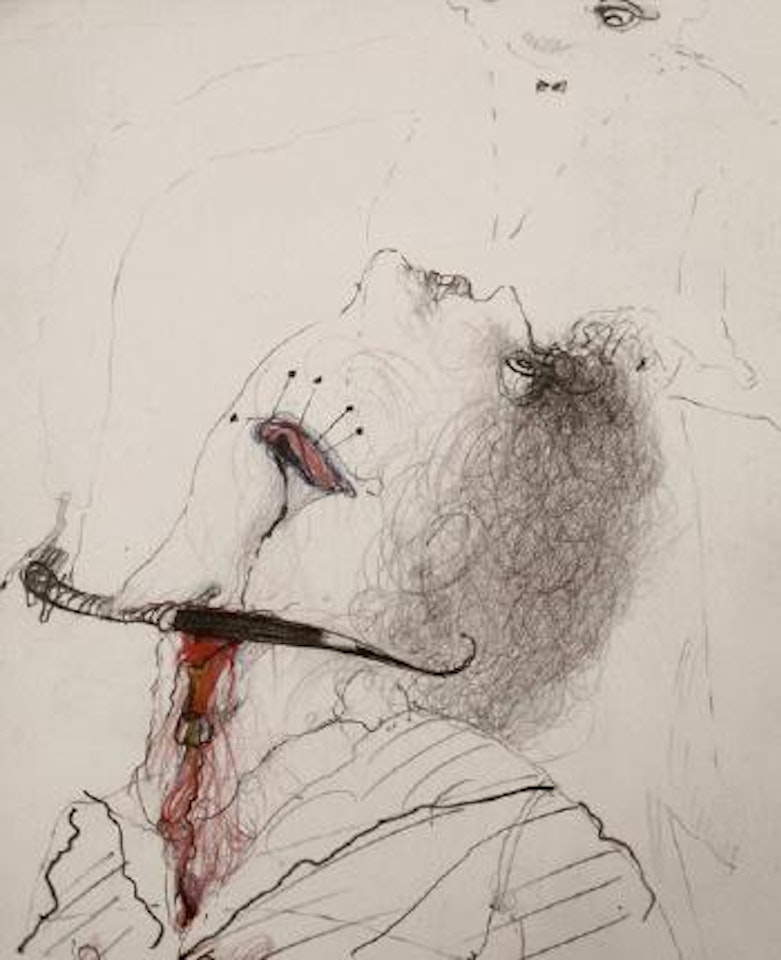 Hals IV by Horst Janssen
