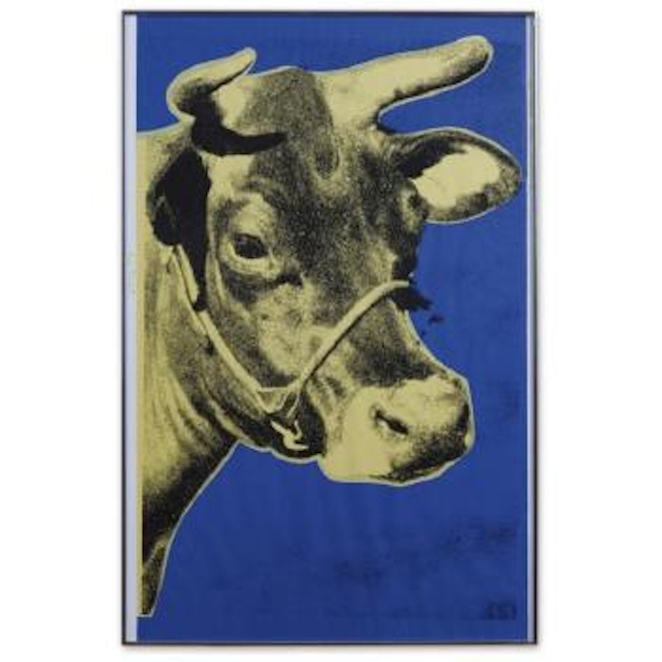 Yellow Cow by Andy Warhol