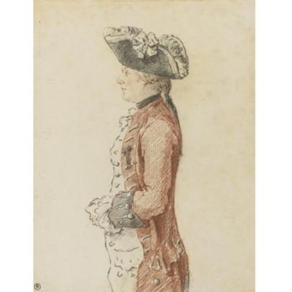 Portrait Of The Chevalier De Lézay by Louis Carrogis Carmontelle