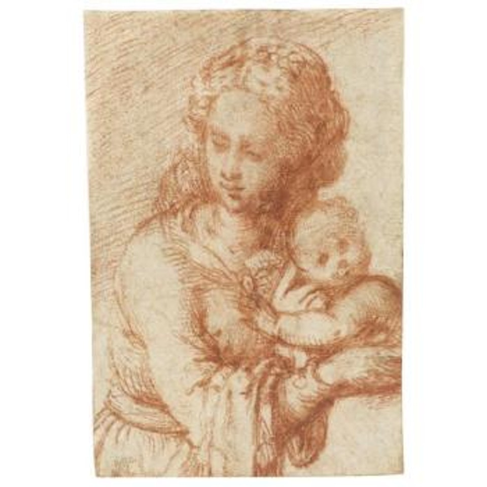 Madonna And Child by Giulio Campi